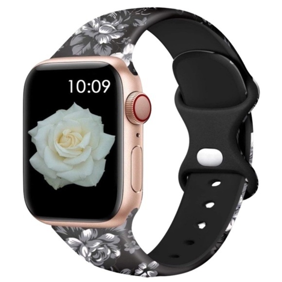 Floral Bands: The Perfect Apple Watch‎ Accessory for Women 38/40/41mm M/L - Picture 2 of 5